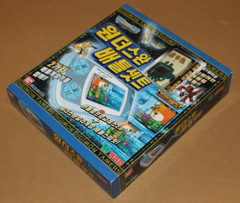 OPEN-BOX KOREAN Wonder Swan Set; Pearl Blue, Digimon Pendulum Progress2.0 & game