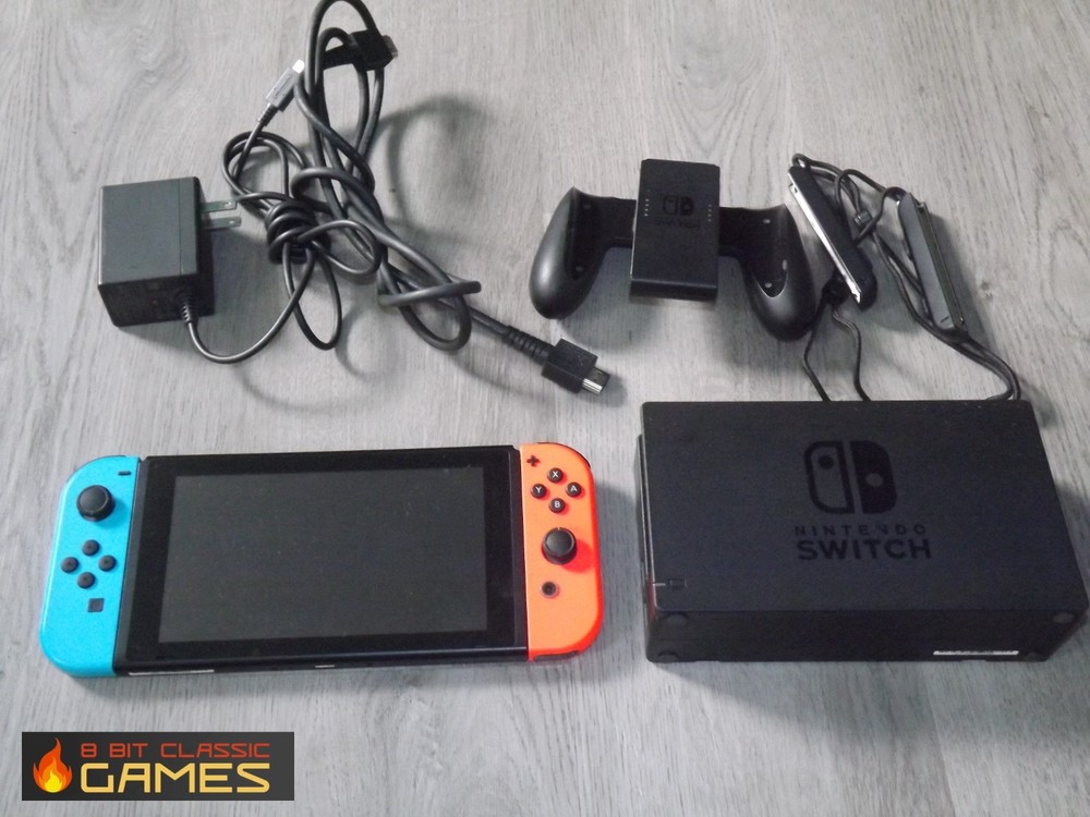 Nintendo Switch Console System Black – Serial 9380 – FREE SHIPPING! 626D