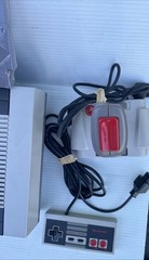 Nintendo NES Original Console W/ Mario Games 1 Controller Gunshot (Tested)