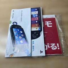 PS Vita 3G / Wi-Fi Model Crystal black PCH-1100 AB01 OLED Game Sony Japan