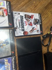 PlayStation 2 PS2 Slim SCPH-70012 TESTED w/ Games Controllers Cords