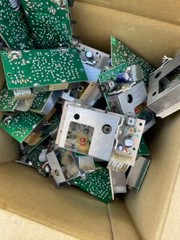 Jank 10set Nintendo Famicom RF board Only Japan part