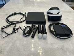 Sony PlayStation PS4 VR PSVR System Headset Bundle W/ move Controllers