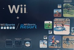 Nintendo RVLSKRP2 Wii Console with Wii Sports Resort