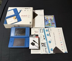 Nintendo DSi XL Midnight Blue Console Charger Manuals in Box ‘READ DESCRIPTION’