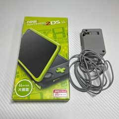 Nintendo New 2DS LL Black Lime Complete in Box Tested 6932