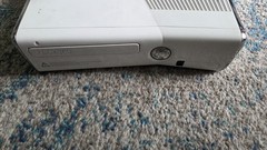 Microsoft Xbox 360 Slim White Console Used With Power Cord (No Hdmi/Controller)