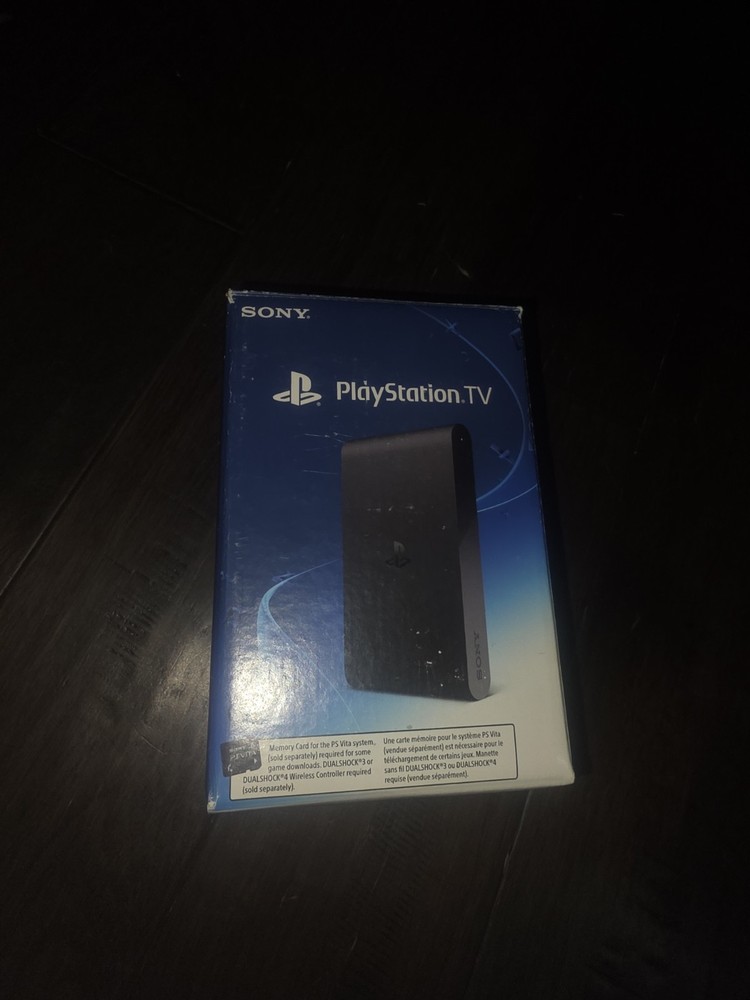 Sony PlayStation TV 16GB Console PS Vita Box Cable Cords Instructions