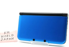 Nintendo 3DS XL LL Blue Black region free console game [Rank B] #001