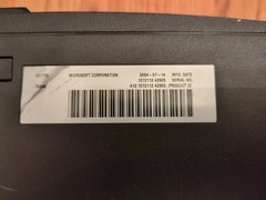 Microsoft Xbox Black Console – Tested & Working – New Drive Belt