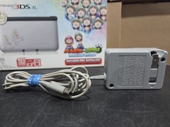 Nintendo 3DS XL Mario & Luigi Dream Team Silver Edition Original Box US Complete