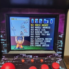 Retro Mini Arcade Machine ARCTIC WOLF Handheld 156 Classic VideoGames W-Battery