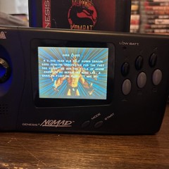 Sega Nomad Console