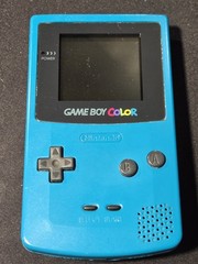 Nintendo Game Boy Color Teal With 10 Games Tested Working