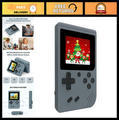 Retro Handheld Game Console – 400 Built-in Games, Portable 3.0″ IPS Screen, Rech