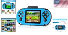 230 HD Classic Retro Games Portable Handheld Console for Kids & Adults – Blue
