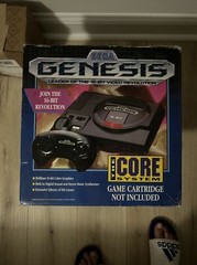 Saga Genesis The Core System Including 3-Games.