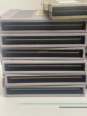Original Nintendo NES bundle with cords, 2 controllers, zapper, and 17 games