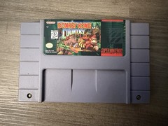 SNES Console Bundle OEM Controller DKC MKII Tested Reset Button Issue
