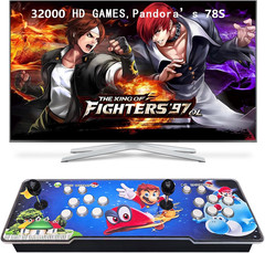 [32000 Games in 1] 78S Pandora Box Arcade Game Console for PC & Projector & TV ,
