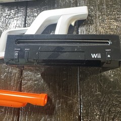 Nintendo Wii Console Bundle, 6 Games, Cabela’s Gun, TESTED WORKING