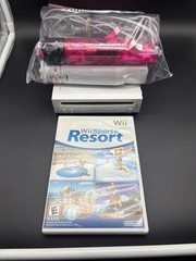 TESTED! Nintendo Wii Model RVL-001 Console Bundle w/ Wii Sports Resort + More!