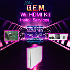 Nintendo Wii Retro GEM HDMI Send-In Install Services
