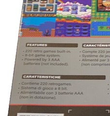 My Arcade Gamer V Portable 220 Games NEW 8 Bit Retro Game System NIB Battery AAA
