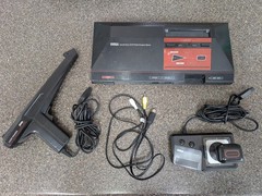 80s-era Sega Master System Power Base w/ Light Phaser and Joystick (It Works)