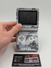 Nintendo Game Boy Advance SP Platinum Silver CIB