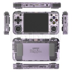RG35XX H Purple Anbernic Retro Handheld Game Console Linux
