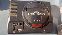 Sega Genesis 16-Bit Console Gaming System Only Black