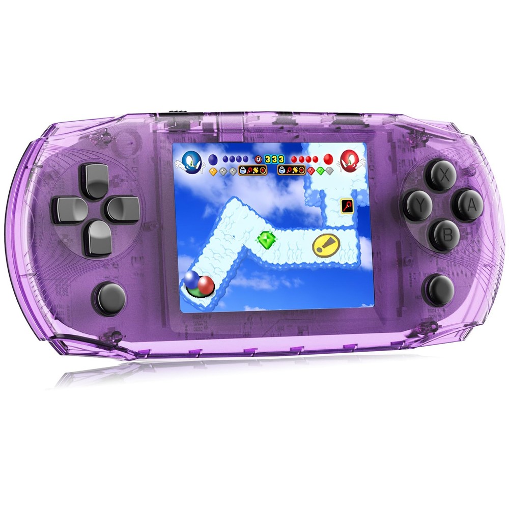 3.2″ IPS Large Screen Handheld Game Console for Preloaded 100 Video Games, Po…