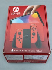 Open Box Nintendo Switch (OLED Model) Mario Red Edition 64GB Console Japan