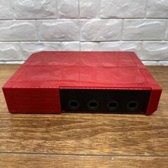 Nintendo Wii Gamecube Compatible Red Console RVL-001 Tested Works Console ONLY