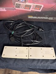 Nintendo NES Action Set Complete in Box, w Light Gun, 2 Controllers, Not Working