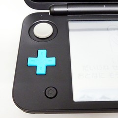 New Nintendo 2DS LL XL Black Turquoise Console Handheld System Japan Tested