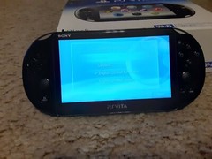 Sony PlayStation PS Vita Slim Wi-Fi Console Crystal Black Japan JP in box lot