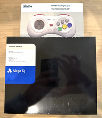 *Sealed* Analogue Mega SG Video Game Console – JPN + 8bitdo Controller