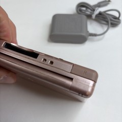 Nintendo DS Lite Rose Pink Handheld Console US Model w/ Charger Tested