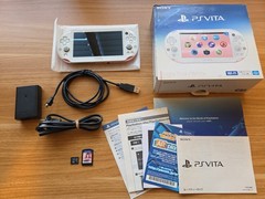 PS Vita Light Pink White PCH 2000 ZA19 Console CIB