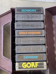 Atari 2600 Console With Games And Controllers