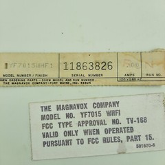 Magnavox Odyssey 200 Video Game 1975 Console, Inspection Card, Half Box