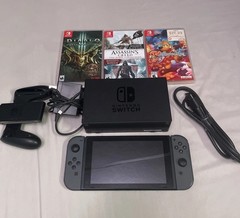 Nintendo Switch HAC-001(-01) 32GB Console with Gray Joy‑Con😈🏴‍☠️🐅