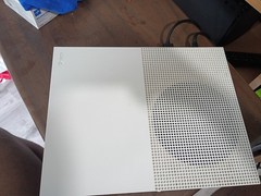 Microsoft Xbox One S 500 gb (console and cords only) )