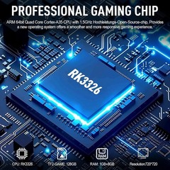 S600 Retro Handheld Game Console 4.0 Inch IPS Display, 128GB Memory, Over 18…