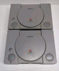 NOT WORKING For Parts Repair 2X Sony PlayStation PS1 Console 7501 & 5501 MS5