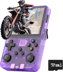 R36S Retro Handheld Game Console with 3.5″ IPS Screen and Linux System