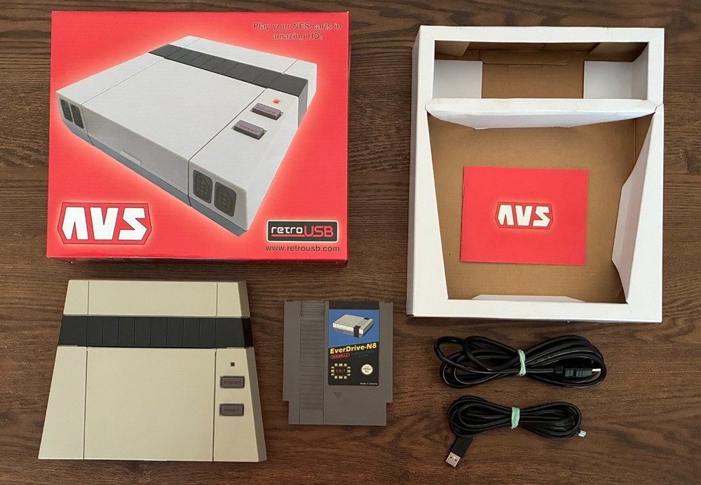 Retro USB AVS Console – Open Box and Tested with Everdrive N8