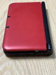 Nintendo 3DS LL Red Black Console Only Tested Working Japanese Version